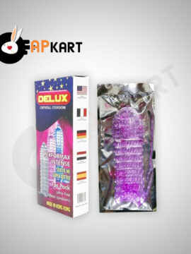 Delux Crystal Condom Mens Sex Toy - Adults Product Kart