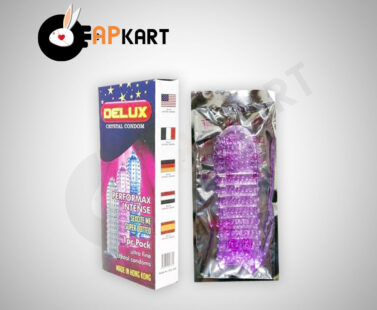 Delux Crystal Condom Mens Sex Toy - Adults Product Kart