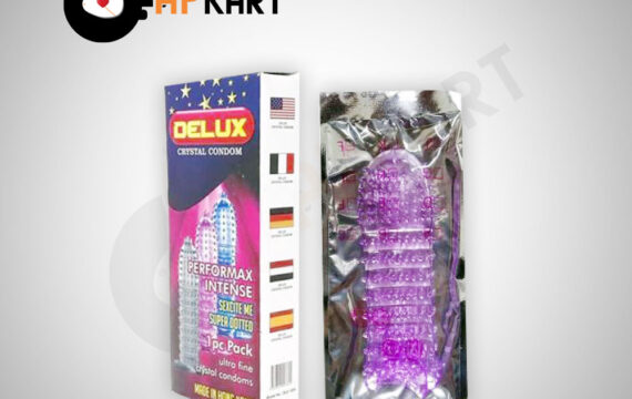 Delux Crystal Condom Mens Sex Toy - Adults Product Kart