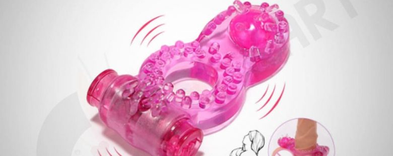 Dual Vibrating Cock Ring Butterfly Ring Men's Sex Toys - Adults Product Kart