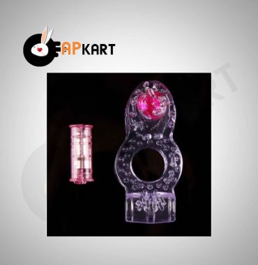 Dual Vibrating Cock Ring Butterfly Ring Men's Sex Toys - Adults Product Kart