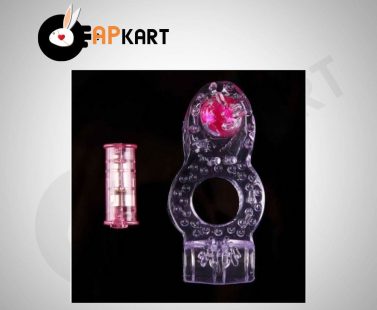 Dual Vibrating Cock Ring Butterfly Ring Men's Sex Toys - Adults Product Kart
