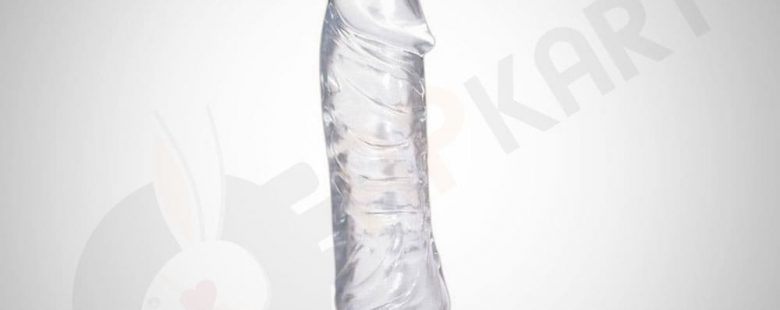 Crystal Clear Jelly Dildo Women Sex Toy - Adults Product Kart