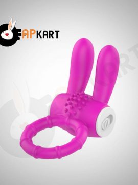 Japon Vibrating Rabbit Cockring For Men - Adults Product Kart
