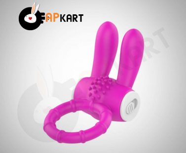 Japon Vibrating Rabbit Cockring For Men - Adults Product Kart