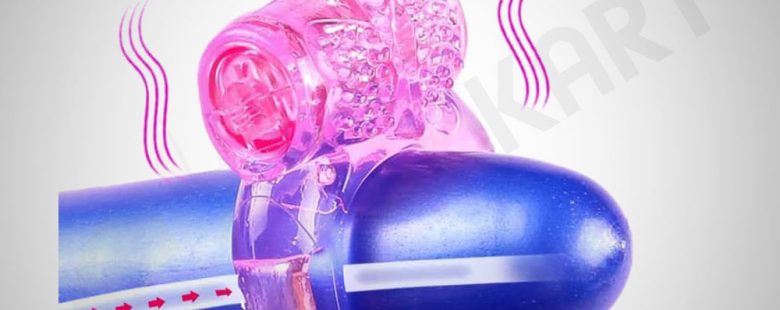 Silicone Delay Vibrating Cock Ring Men's Sex Toy - Adults Product Kart