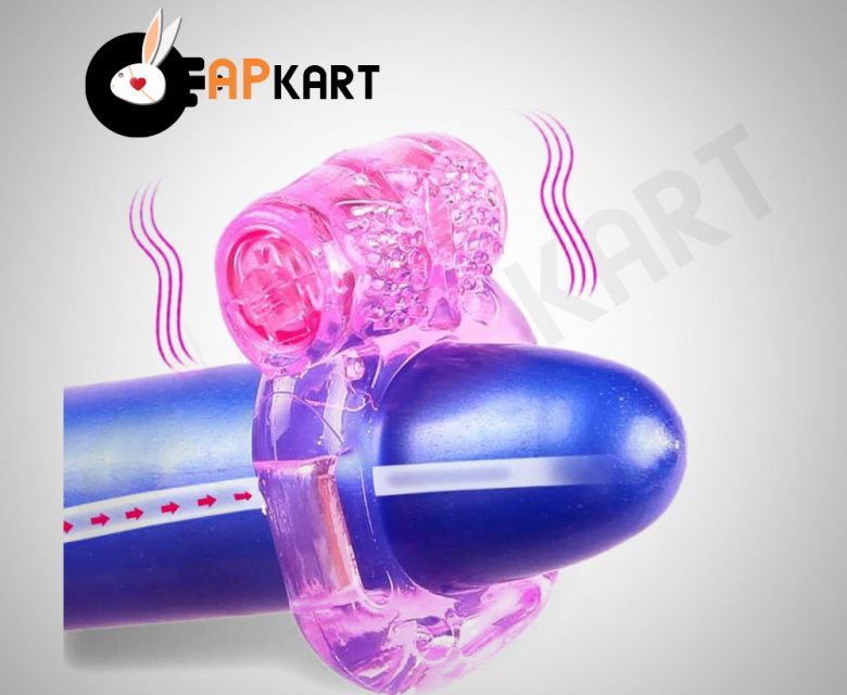Silicone Delay Vibrating Cock Ring Men's Sex Toy - Adults Product Kart
