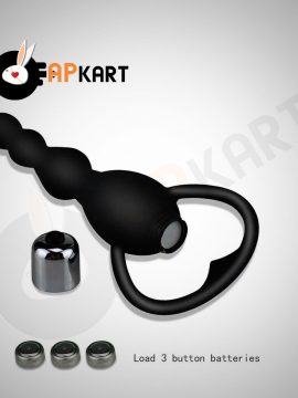 Soft Silicone Anal Beads Vibrator for Women - Adults Product Kart