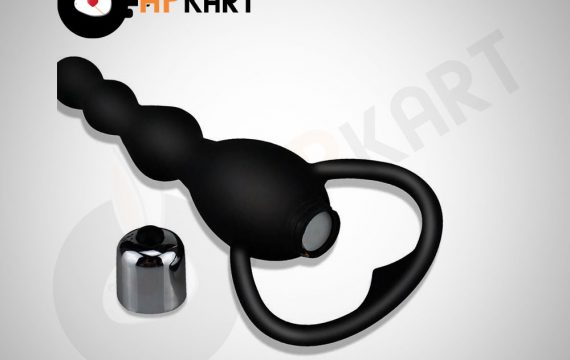 Soft Silicone Anal Beads Vibrator for Women - Adults Product Kart