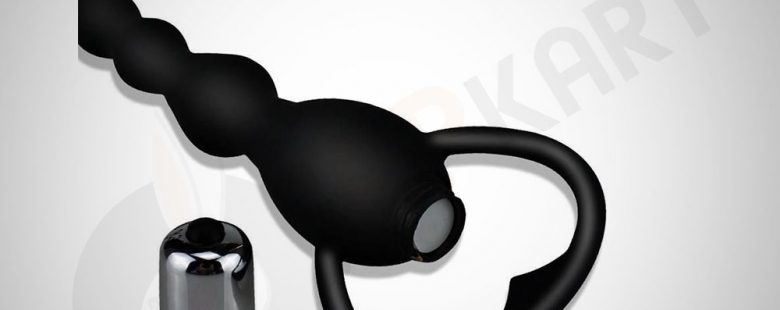 Soft Silicone Anal Beads Vibrator for Women - Adults Product Kart