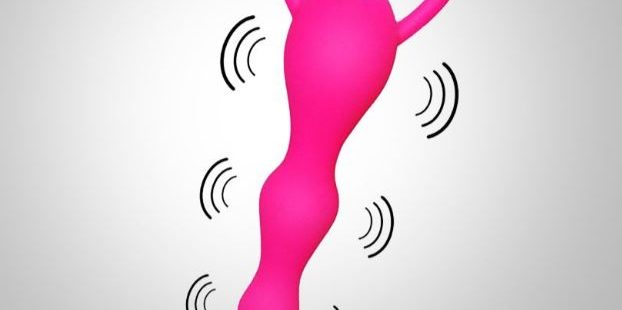 Soft Silicone Anal Beads Vibrator for Women - Adults Product Kart