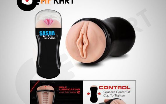 Sasha Malika Pussy Mastubrator Cup For Men - Adults Product Kart