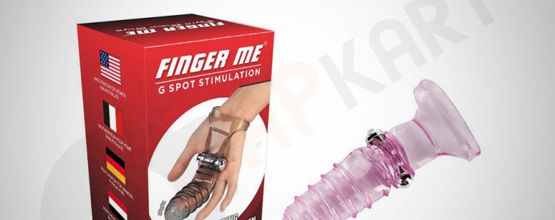 Female G-Spot Finger Sleeve Vibrator Massager - Adults Product Kart