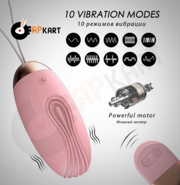 10 Speed Wireless Remote Control Bullet Egg Vibrator-11