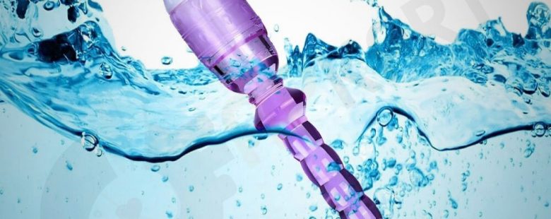 Jelly Vibrator Long Beads Anal Plug Stick-1