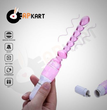 Jelly Vibrator Long Beads Anal Plug Stick