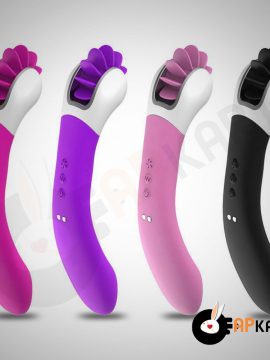 Licking Kiss 12 Speed Rotation Oral Sex Toy-1