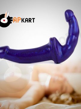 Realistic Double-Ended Transparent Jack Dildo