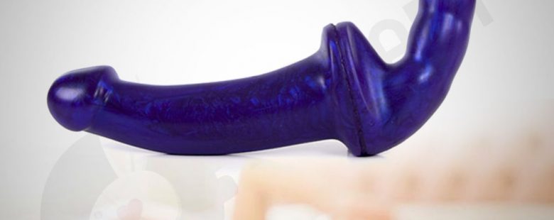 Realistic Double-Ended Transparent Jack Dildo