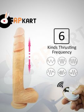 Realistic Thrusting And Dancing Wireless Dildo-4