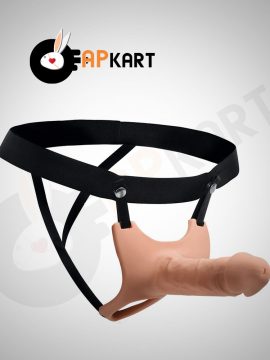 Silicone Hollow StrapOn Dildo-1