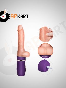 Thrusting Dildo Vibrator with Heating Function
