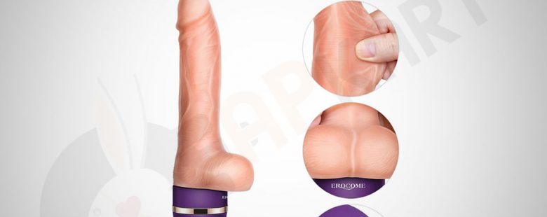 Thrusting Dildo Vibrator with Heating Function