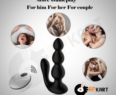 Tower Anal Vibrator Butt Plug Prostate Wireless Massager-5