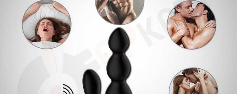 Tower Anal Vibrator Butt Plug Prostate Wireless Massager-5