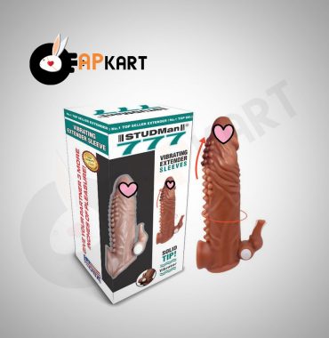 STUDMan 777 Vibrating Extender Sleeve - Adults Product Kart